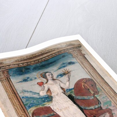 CL 22718 C Charity Against Envy by French School