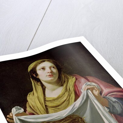 St. Veronica Holding the Holy Shroud, 17th century by Simon Vouet