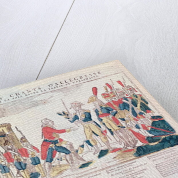 Songs of Rejoicing for the Peace between France and Germany by French School