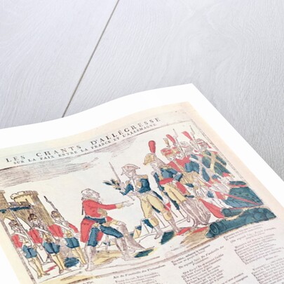 Songs of Rejoicing for the Peace between France and Germany by French School