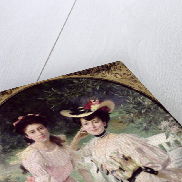 Madame Collas and her Daughter, Giselle, 1903 by Theobald Chartran