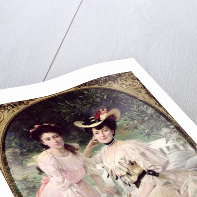 Madame Collas and her Daughter, Giselle, 1903 by Theobald Chartran