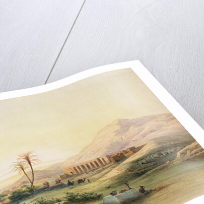 Valley of the Nile with the Ruins of the Temple of Seti I, 1844 by Prosper Georges Antoine Marilhat