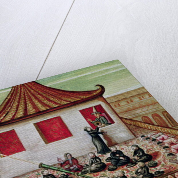 The Eclipse of the Sun in Siam in 1688 by French School