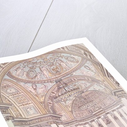 Imperial Banquet in the Grand Salon of the Tuileries Palace on the Occasion of the Marriage of Napoleon I and Marie-Louise of Austria, 2nd April 1810 by Pierre Francois Leonard Fontaine