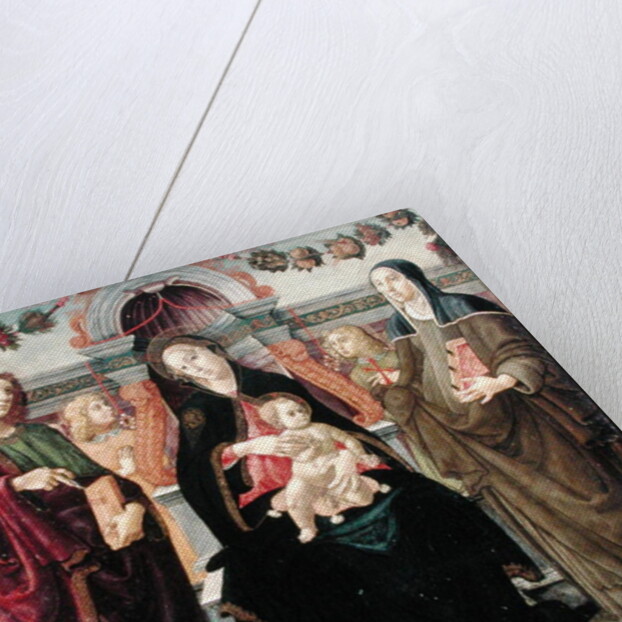 Virgin and Child with Two Saints by Luca Signorelli