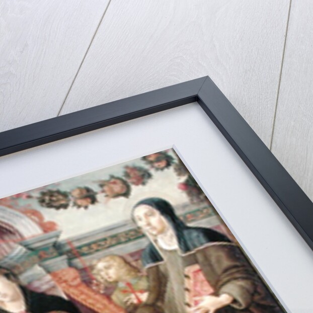 Virgin and Child with Two Saints by Luca Signorelli