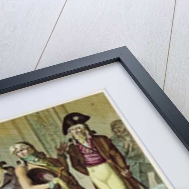 Le Cafe des Incrediables, 1797 by French School