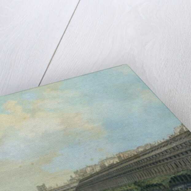 The Garden of the Palais Royal, 1791 by Louis-Nicolas de Lespinasse