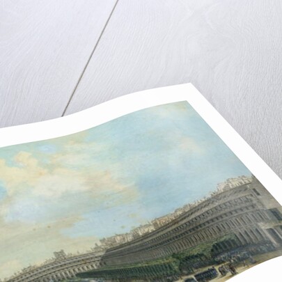 The Garden of the Palais Royal, 1791 by Louis-Nicolas de Lespinasse