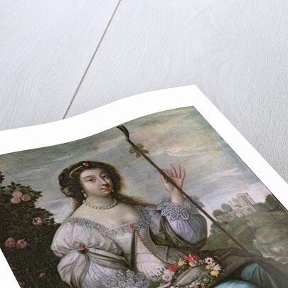 Julie d'Angennes as Astree by Claude Deruet