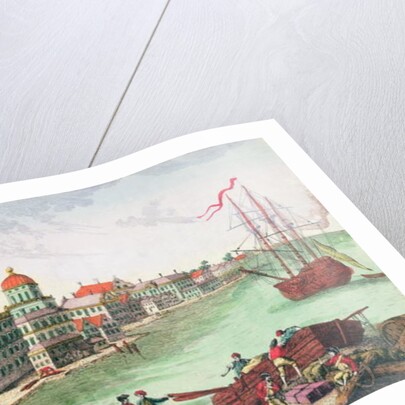 View of Quebec by Franz Xavier Habermann