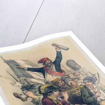 Vive la Republique, 1848 by French School