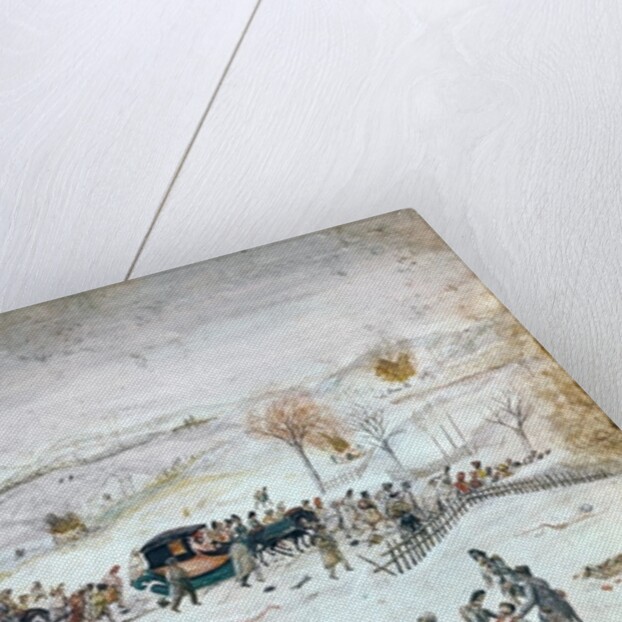 Retreat from Russia by French School