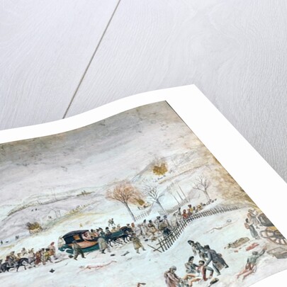 Retreat from Russia by French School