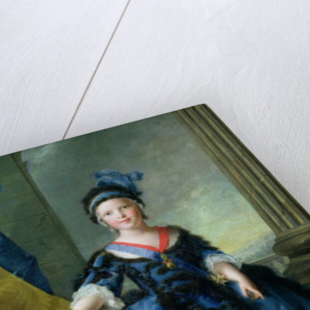 Louis-Joseph-Xavier de France Duke of Burgundy, 1754 by Jean-Marc Nattier