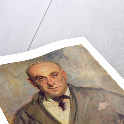 Portrait of Max Jacob 1921 by Jacques-Emile Blanche