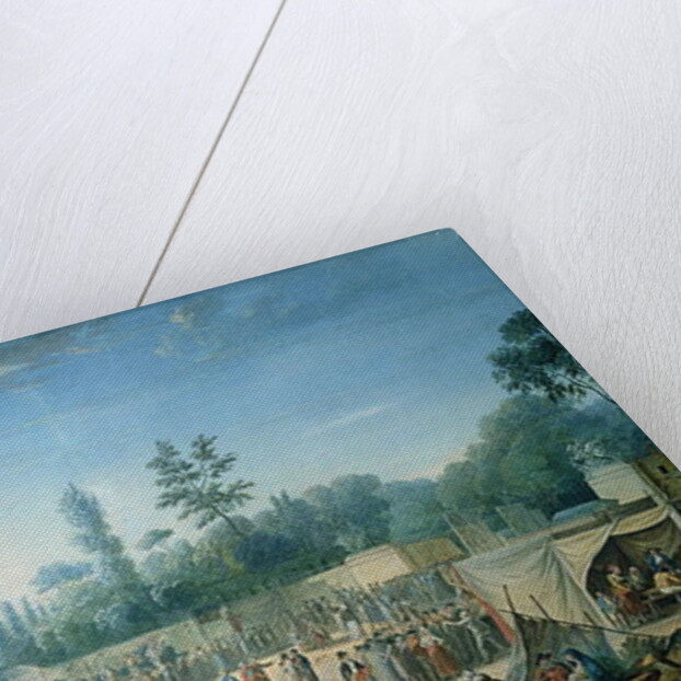 View of the Tuileries from the Place de la Revolution, 1799 by Thomas Naudet