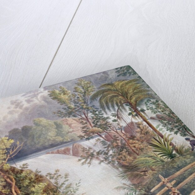 Itamaraty Waterfall in the Serra da Estrela by William Gore Ouseley