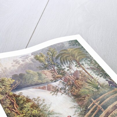 Itamaraty Waterfall in the Serra da Estrela by William Gore Ouseley