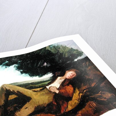 The Hunter's Rest or The Sleeping Hunter, 1929 by Andre Mare