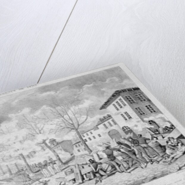 Revolt of the silk workers of Lyon, 22 November 1831, 1832 by Bardoz