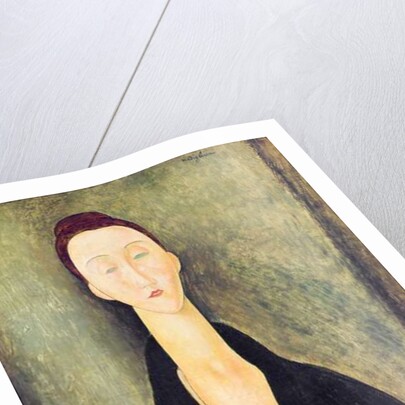 Madame Hanka Zborowska, 1918 by Amedeo Modigliani