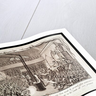 Meeting of the Jacobin Club, January 1792 by Vilette