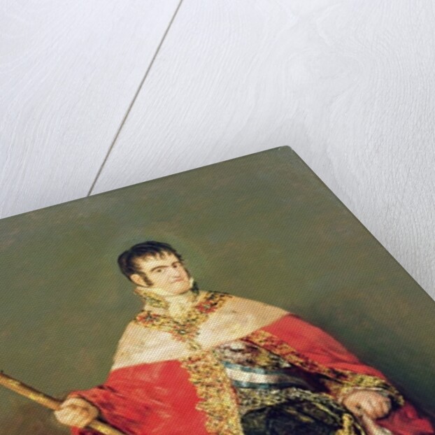 Portrait of Ferdinand VII 1814 by Francisco Jose de Goya y Lucientes