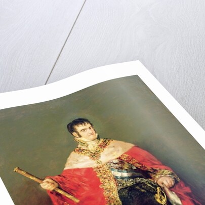 Portrait of Ferdinand VII 1814 by Francisco Jose de Goya y Lucientes