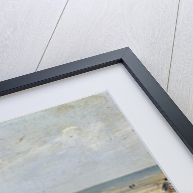 Woman with a Parasol on the Beach, 1880 by Eugene Louis Boudin