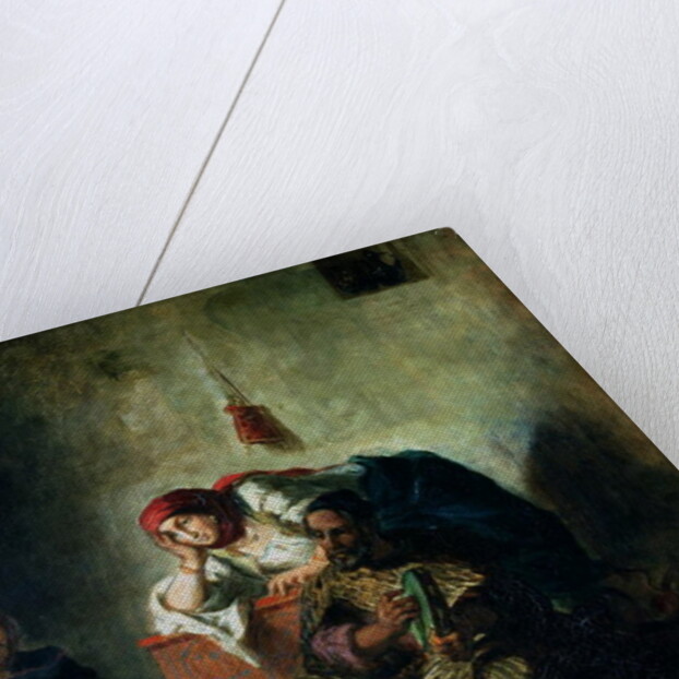 Jewish Musicians in Mogador, 1847 by Ferdinand Victor Eugene Delacroix