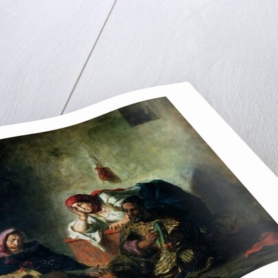 Jewish Musicians in Mogador, 1847 by Ferdinand Victor Eugene Delacroix