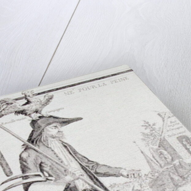 The Village Peasant, Born to Suffer, c.1780 by Nicolas Guerard