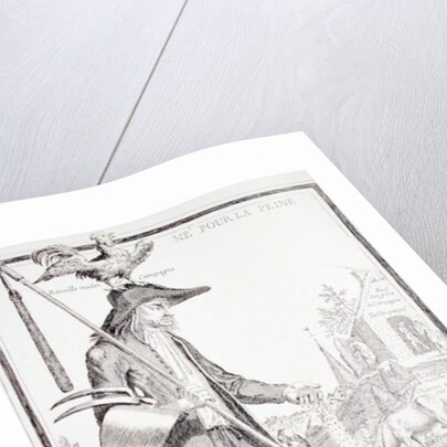 The Village Peasant, Born to Suffer, c.1780 by Nicolas Guerard