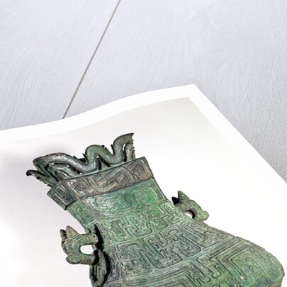 Ritual 'Hu' vase, Chou Dynasty, 8th-6th century BC by School Chinese