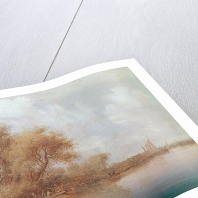 The Landing Stage, 1635 by Salomon van Ruisdael or Ruysdael