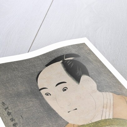 Sawamura Sojuro III in the Role of Ogishi Kurando in the play 'Hana Ayame Bunroku Soga', 1794 by Toshusai Sharaku