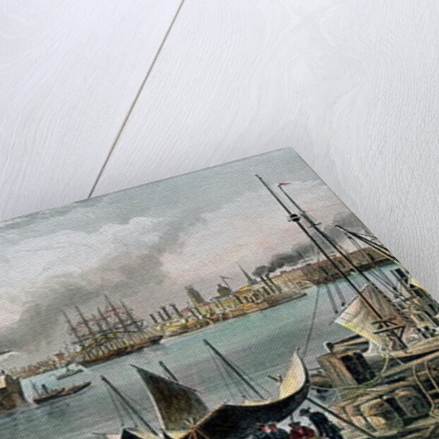 Port of New Orleans, 1873 by Alfred Rudolph Waud