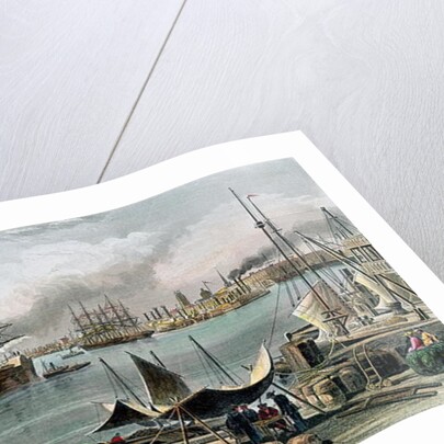 Port of New Orleans, 1873 by Alfred Rudolph Waud