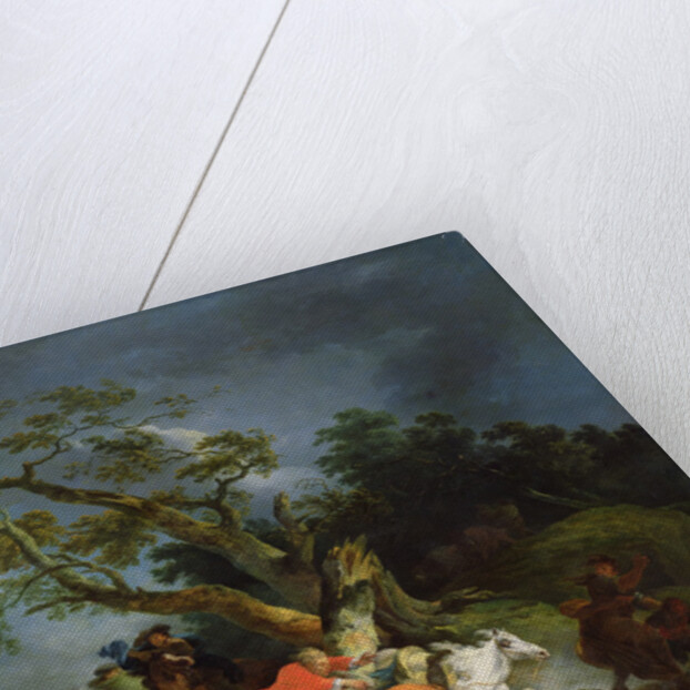 Travellers Caught in a Storm, c.1770 by Philip James de (1740-1812) Loutherbourg