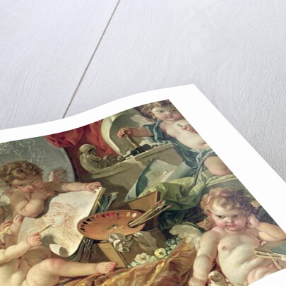 Genius Teaching the Arts, 1761 by Francois Boucher