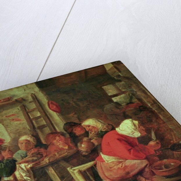 A Peasant Meal by Adriaen Brouwer