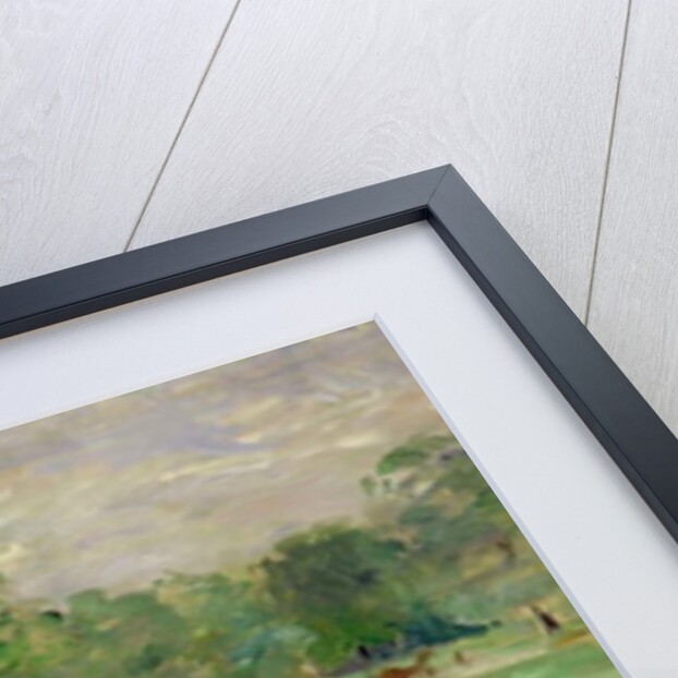 Beside a Lake, 1883 by Berthe Morisot