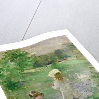 Beside a Lake, 1883 by Berthe Morisot