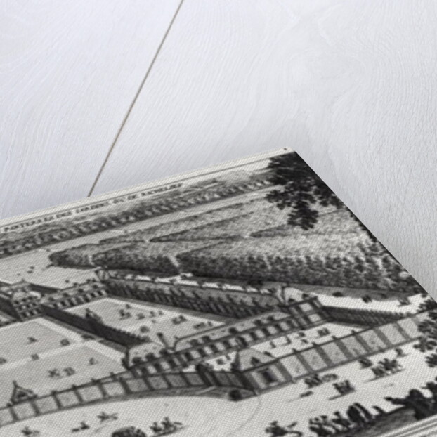 General Perspective View of the Chateau and Gardens of Richelieu by Jean Marot