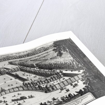 General Perspective View of the Chateau and Gardens of Richelieu by Jean Marot