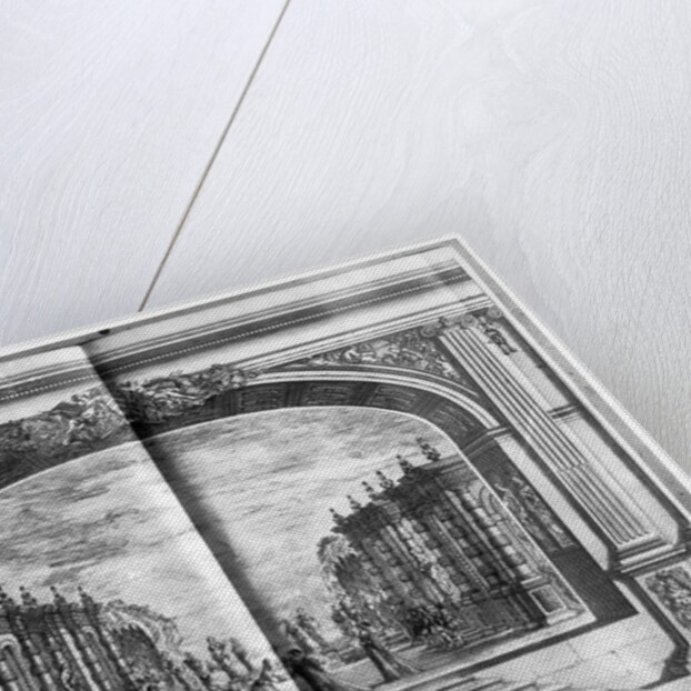 Scene from 'Mirame' possibly by Cardinal Richelieu 1641 by French School