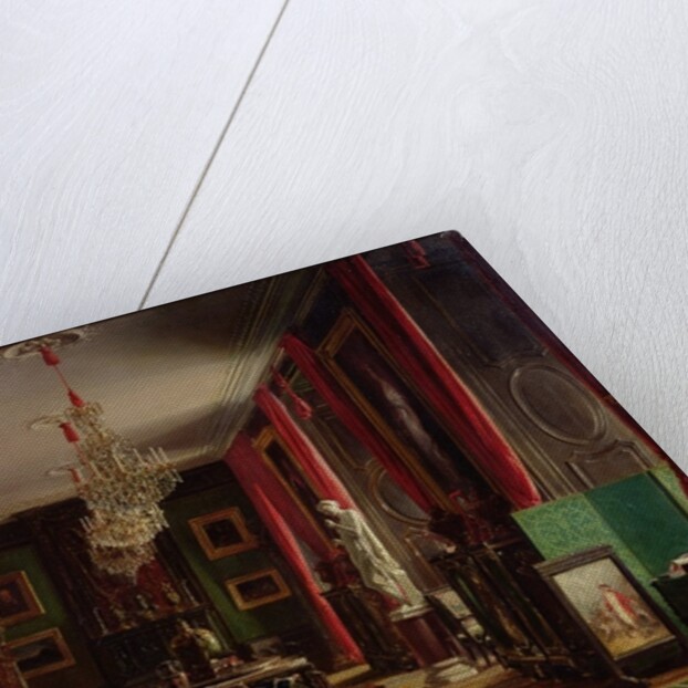 Interior of the Office of Alfred Emilien Count of Nieuwerkerke, Director General of the Imperial Museums, at the Louvre, 1859 by Charles Giraud