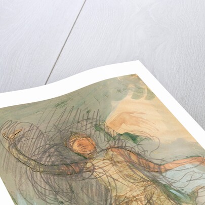 Cambodian Dancer, 1900s by Auguste Rodin